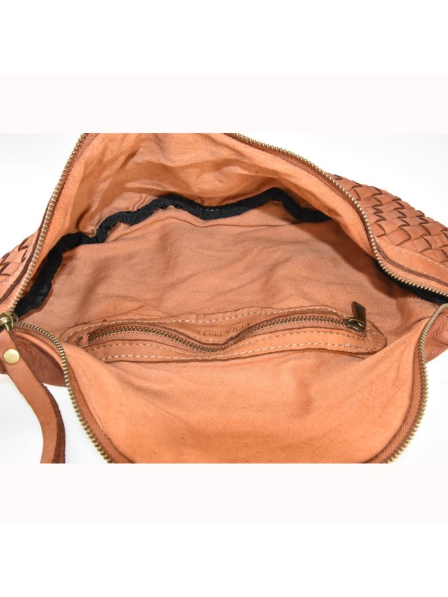 Vintage leather shoulder bag - JM39843 Vintage leather shoulder bag - JM39843