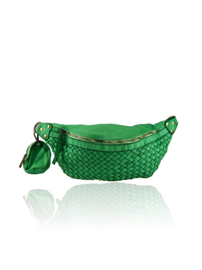 Pochette - Marsupio in pelle vintage...