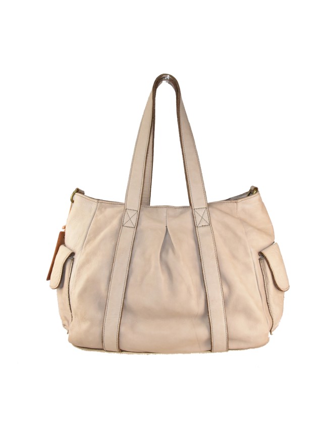 Borsa a spalla in pelle vintage -...