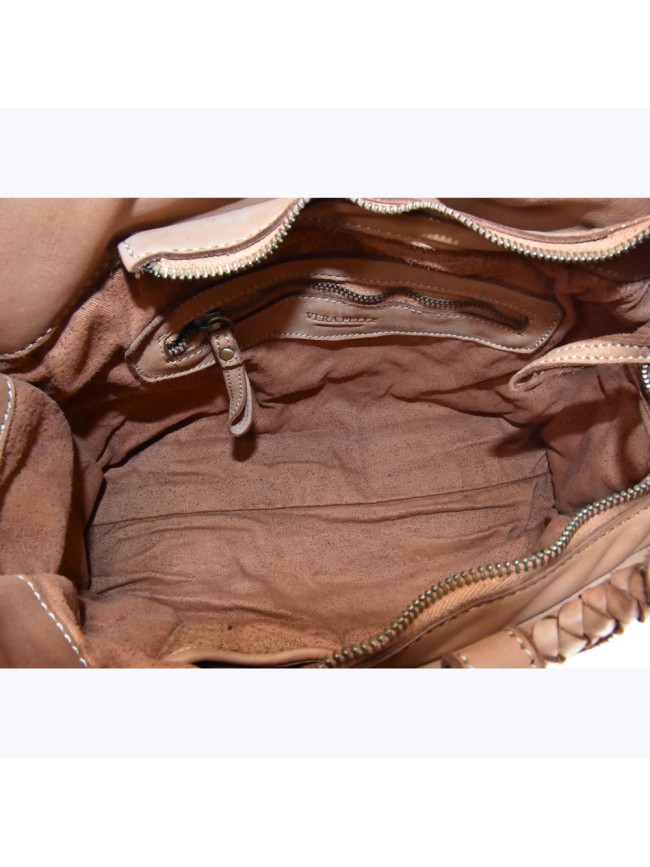 Borsa  da spalla in pelle effetto...