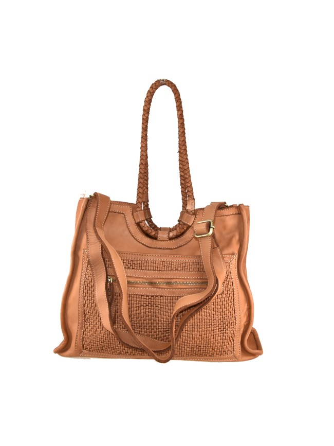 Borsa  da spalla in pelle effetto...