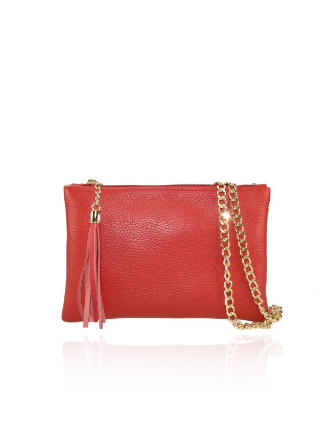 Woman leather shoulder bag - PD10811 Woman leather shoulder bag - PD10811