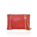 Woman leather shoulder bag - PD10811