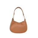 Borsa a spalla donna in pelle con borchie - AV29832