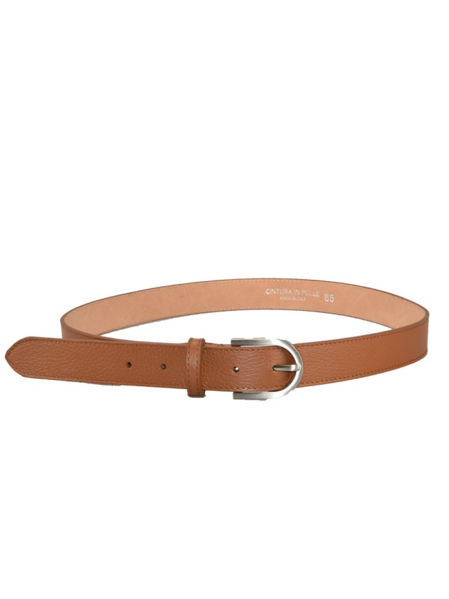 Woman leather belt made Italy - CD600