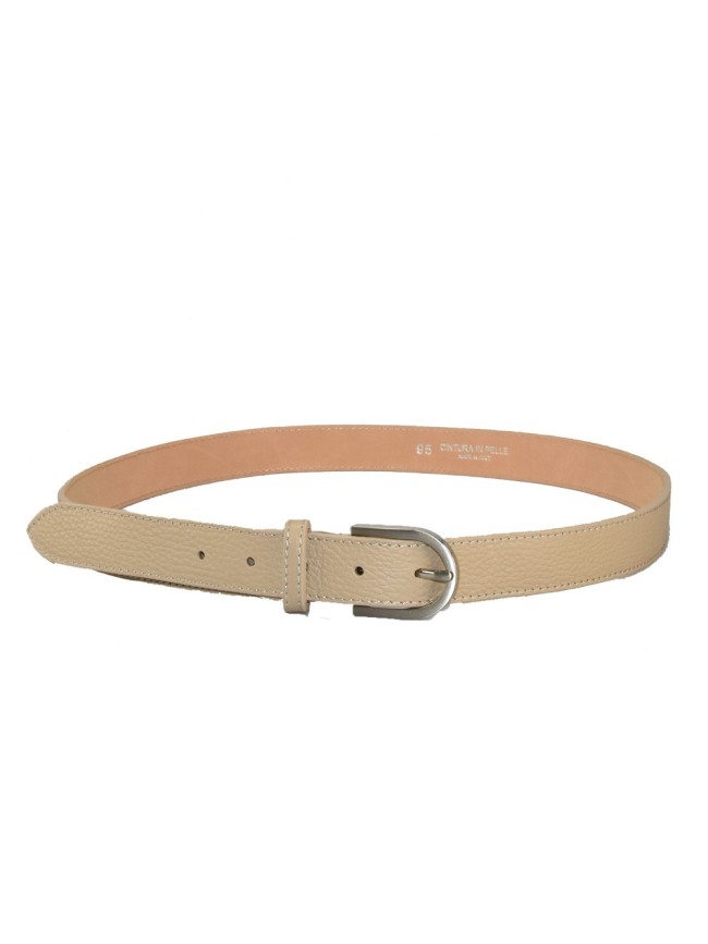 Cintura donna in pelle made Italy -...
