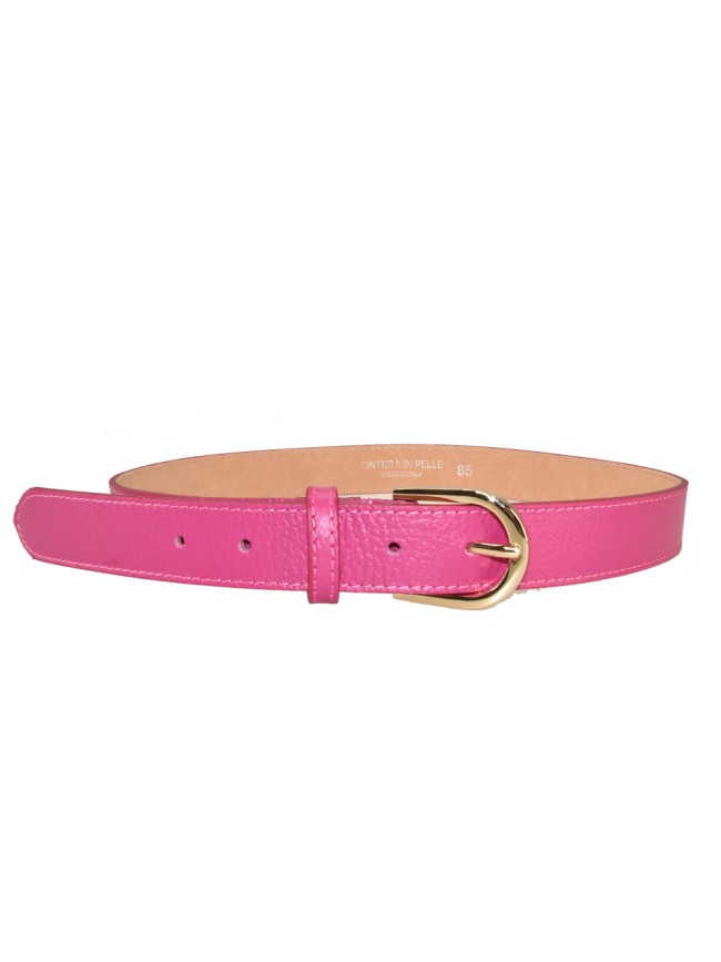 Woman leather belt made Italy - CD600