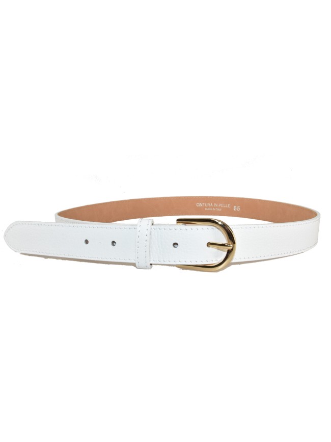 Woman leather belt made Italy - CD600