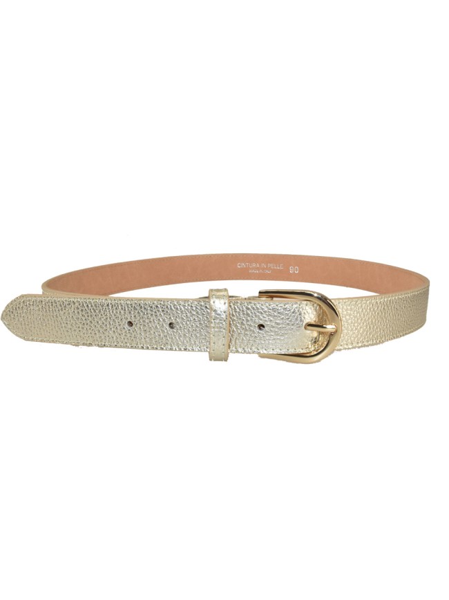 Woman leather belt made Italy - CD600