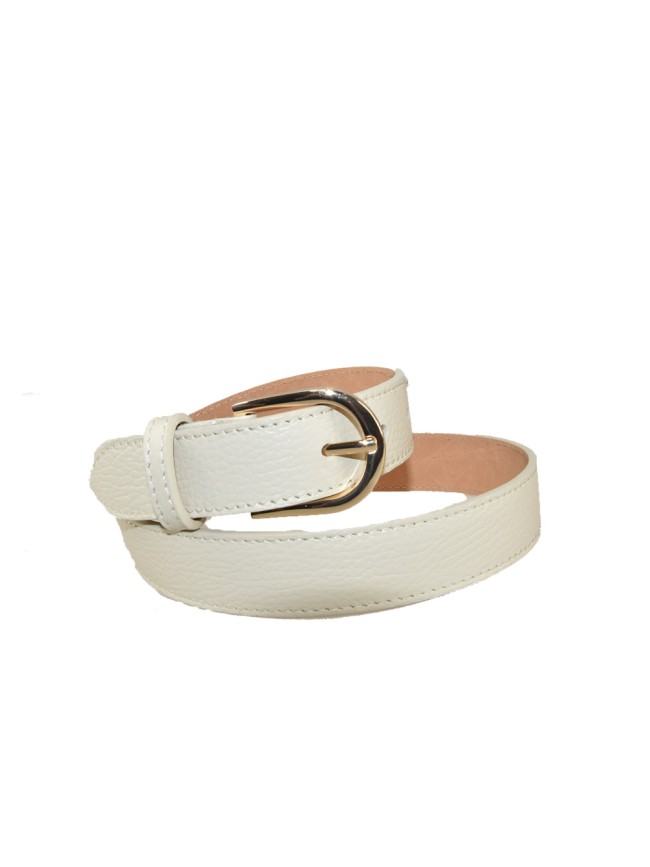 Woman leather belt made Italy - CD600