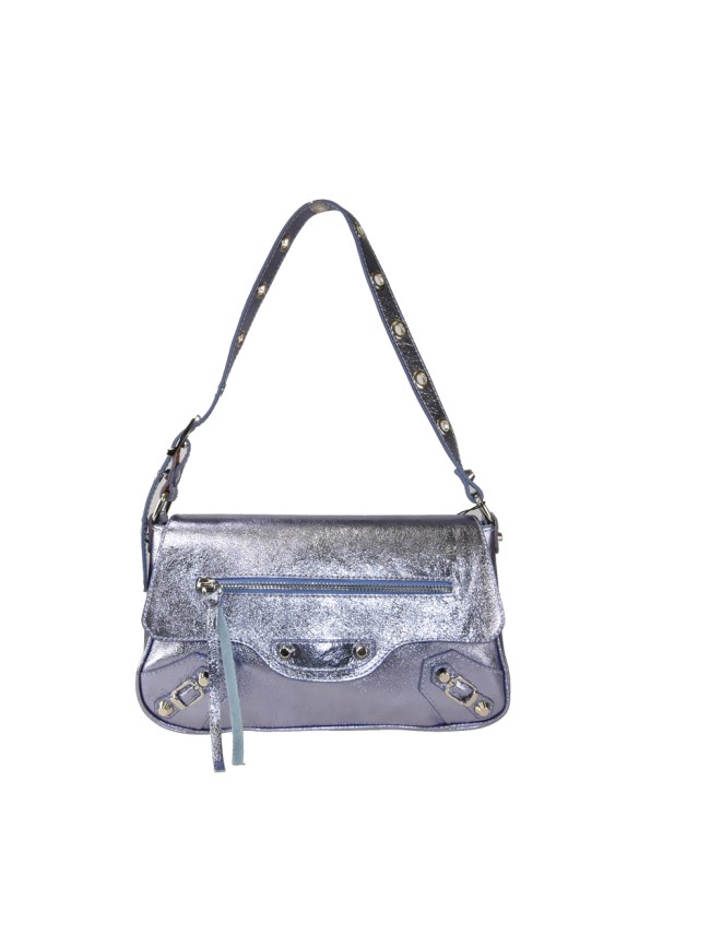 Borsa a spalla donna in pelle con...