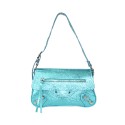 Borsa a spalla donna in pelle con borchie - FB36839