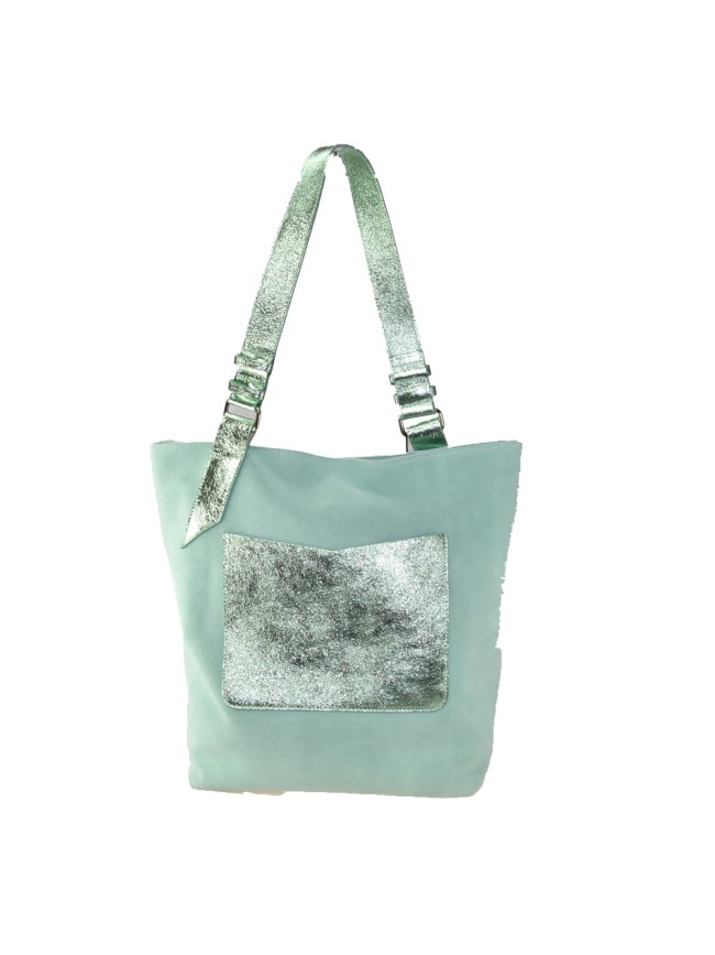 Woman leather shoulder bag - FC36839