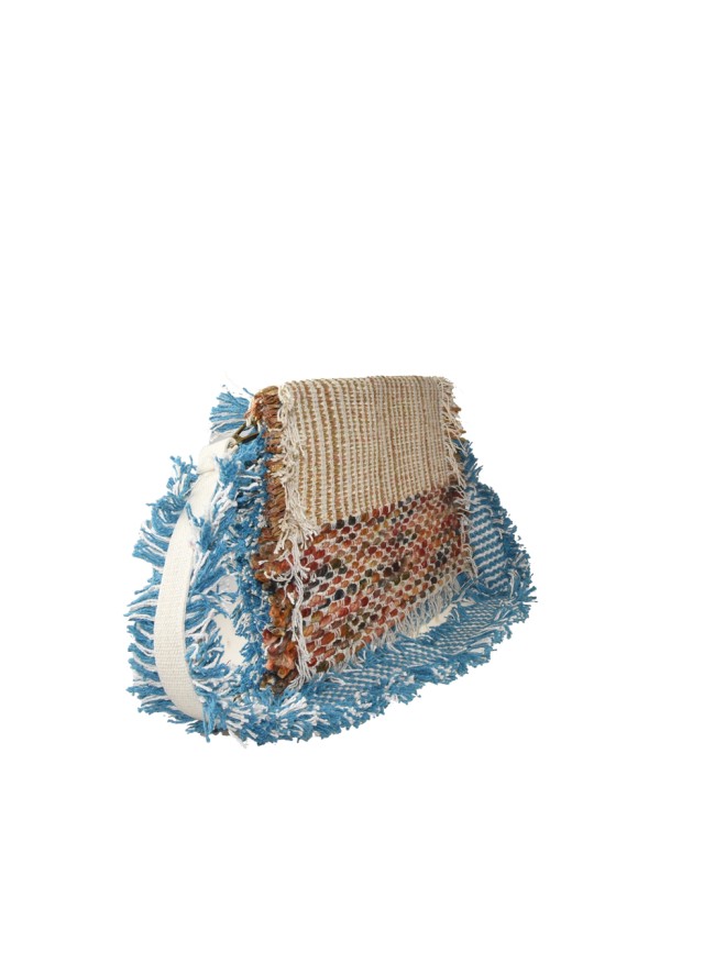 Textile leather pochette - BO2201