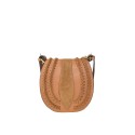 Leather bag with shoulder strap - CE35838