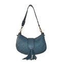 Woman vintage leather hand & shoulder bag - NW42846