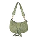 Borsa donna a spalla in vera pelle vintage - NW42846