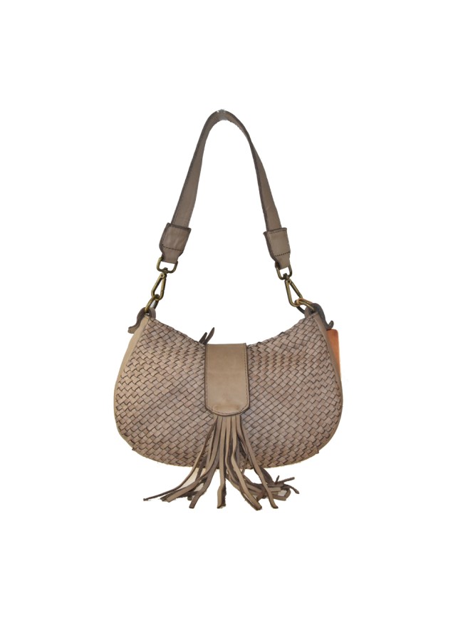 Borsa donna a spalla in vera pelle...