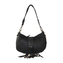 Woman vintage leather hand & shoulder bag - NW42846