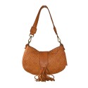 Woman vintage leather hand & shoulder bag - NW42846