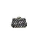 Woman shoulder clutch with strass - 90034