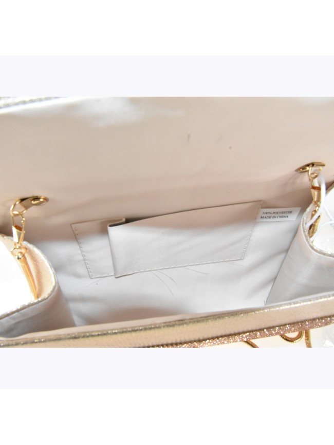 Pochette donna con strass - 2427