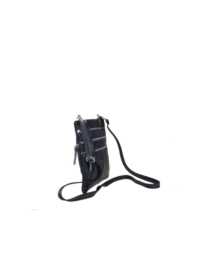 Leather bag with shoulder strap - MF782