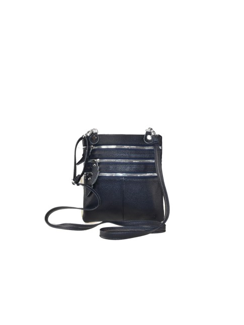 Borsa a tracolla in pelle -...