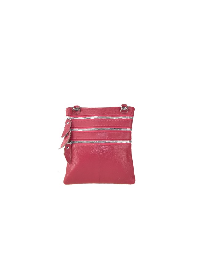 Leather bag with shoulder strap - MF782