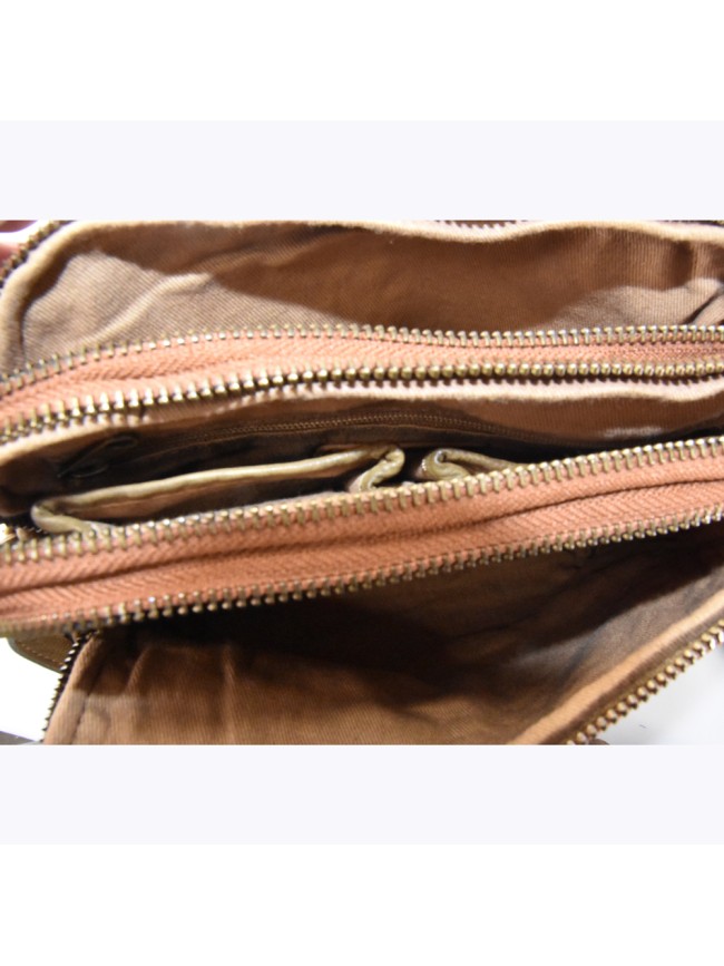 Woman washed leather bag - 043