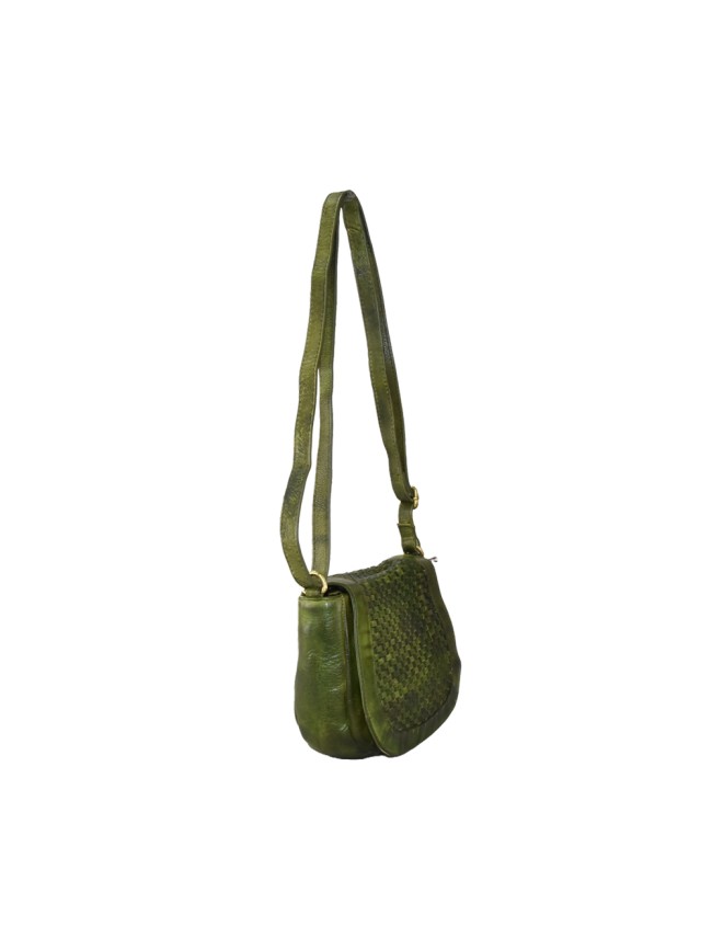 Woman washed leather bag - 044