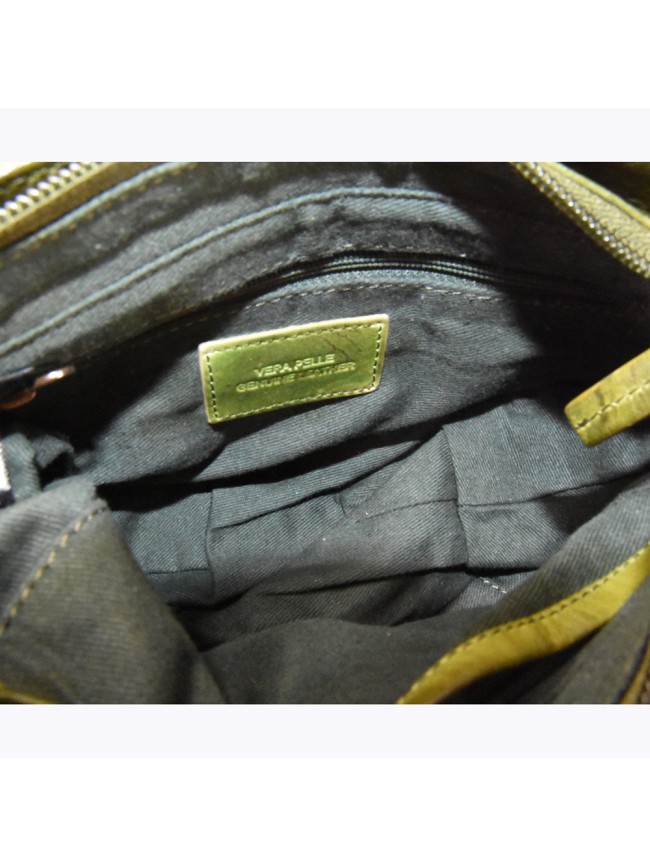 Woman washed leather bag - 044