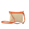 Busta donna in raffia a tracolla - GR14816
