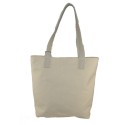 Borsa a spalla donna in tessuto con accessorio - OS28831