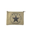 Pochette - busta in kanvas 100% made italy - SK16818