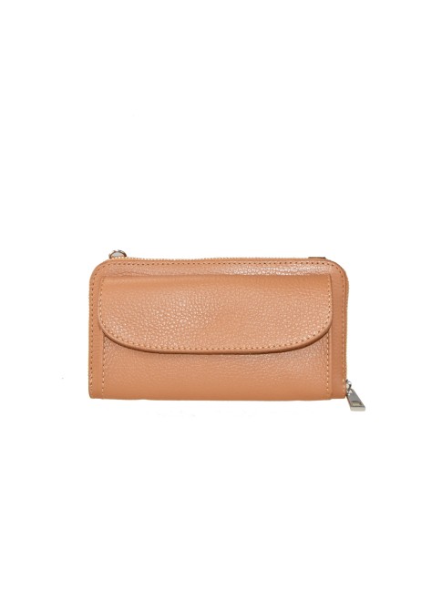 Woman leather wallet with...