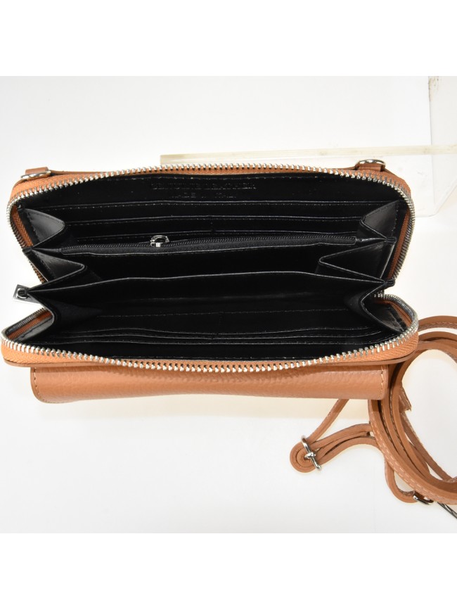 Portafoglio donna in pelle con...