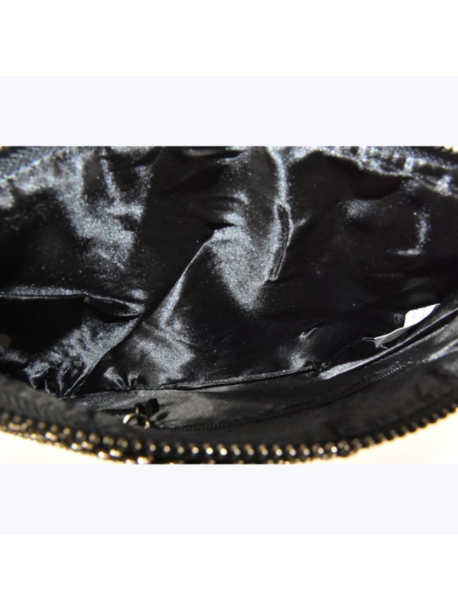 Woman pochette clutch with strass - 2303