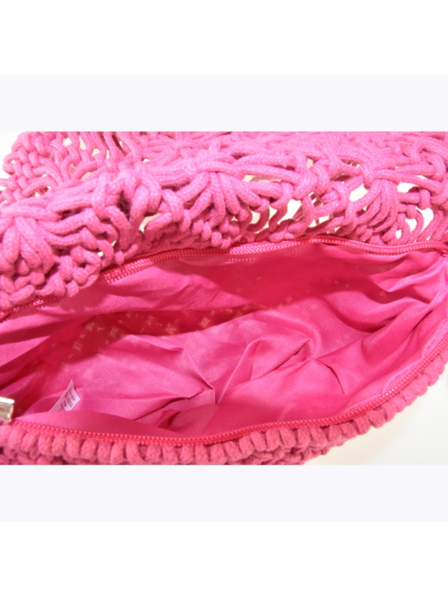 Borsa donna a tracolla in tessuto a...