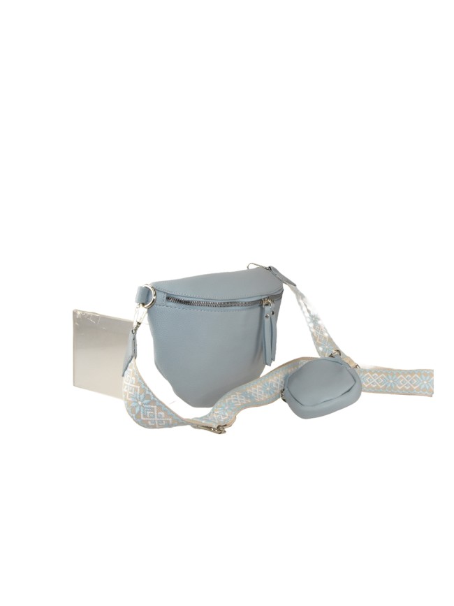 Synthetic leather unisex pouch - 1161-3