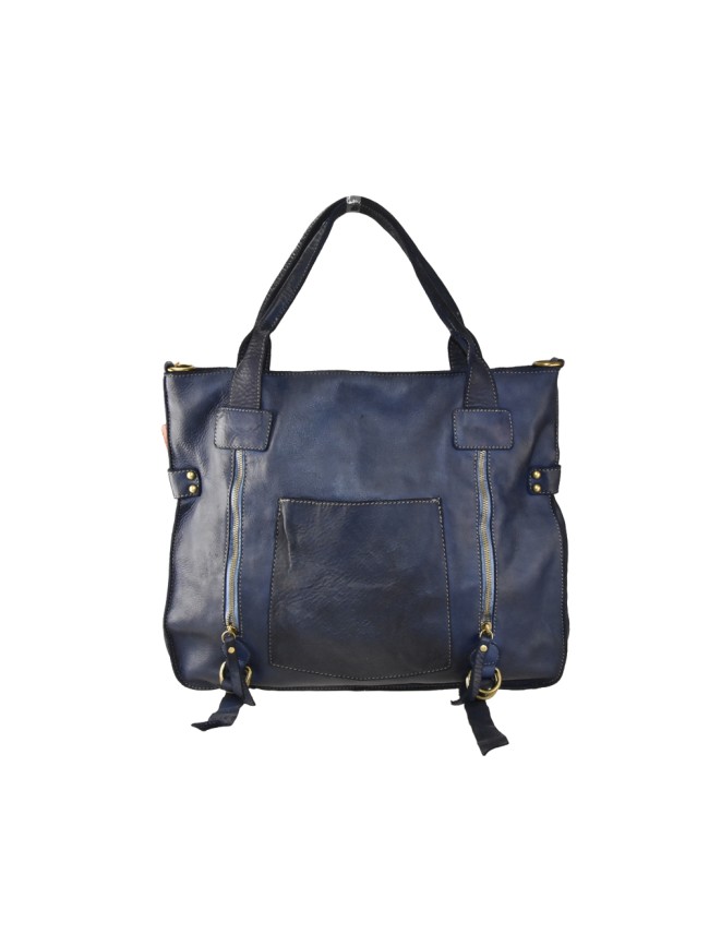 Borsa donna a spalla in vera pelle vintage - SS52857