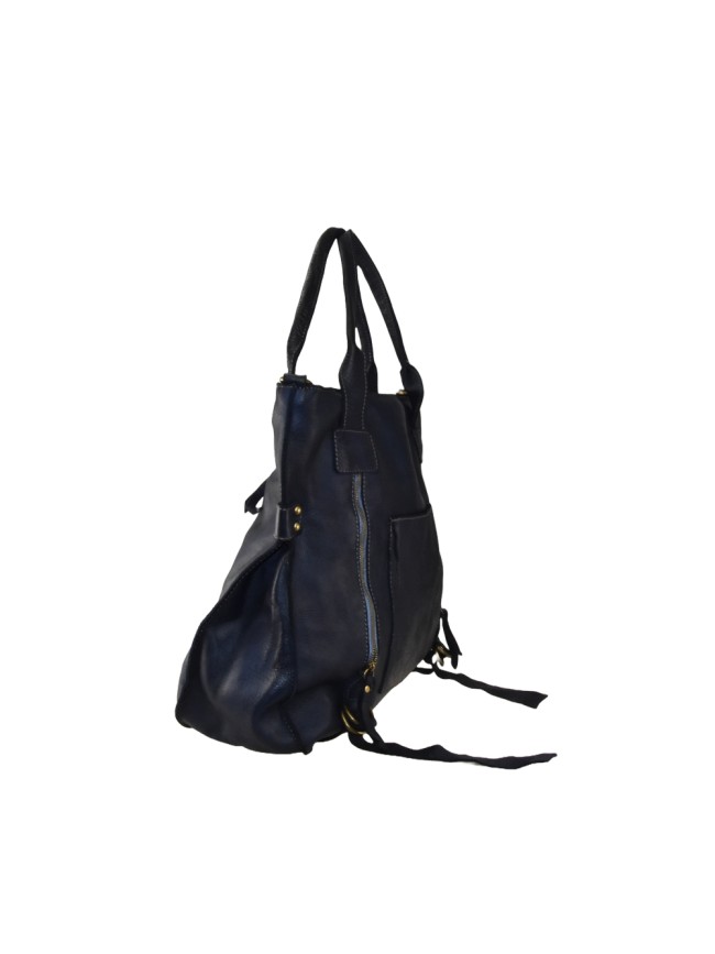 Woman vintage leather hand & shoulder...