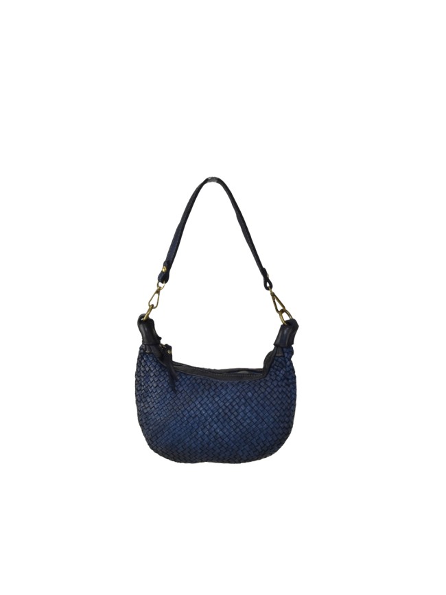 Borsa donna a spalla in vera pelle vintage - SJ38842