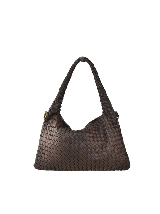 Borsa  da spalla in pelle effetto...