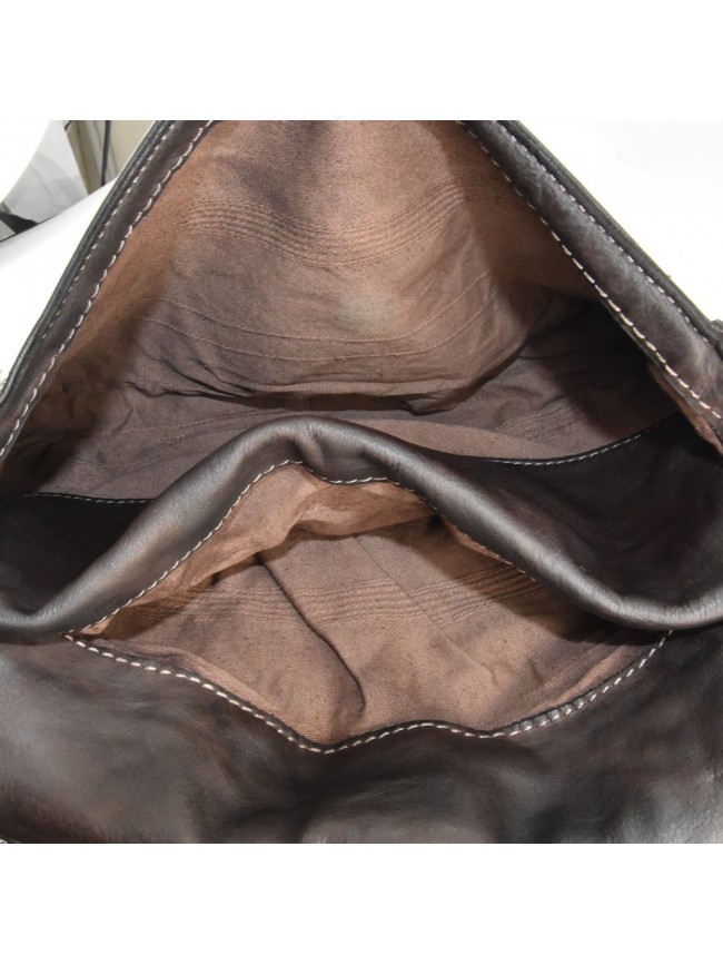 Woman washed leather pochette - IY49854 Woman washed leather pochette - IY49854