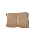 Woman washed leather pochette - IY49854