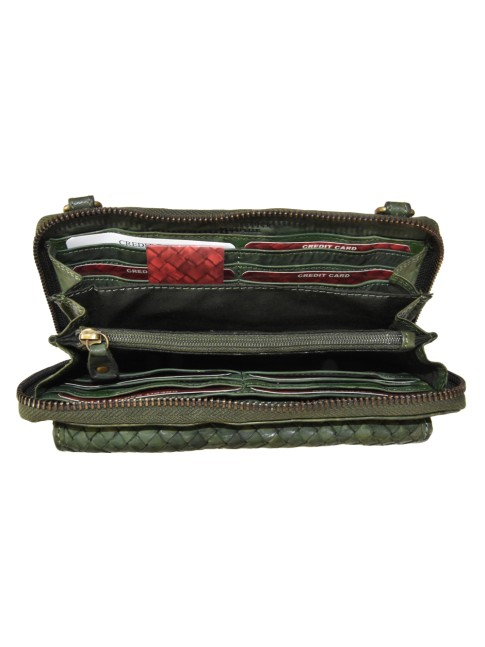 Woman washed leather wallet... 2