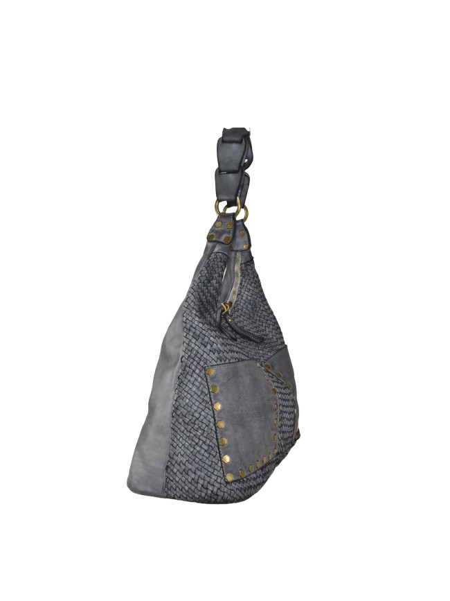 Borsa  da spalla in pelle effetto...