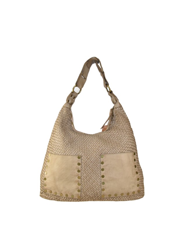 Woman washed leather bag - SY58864