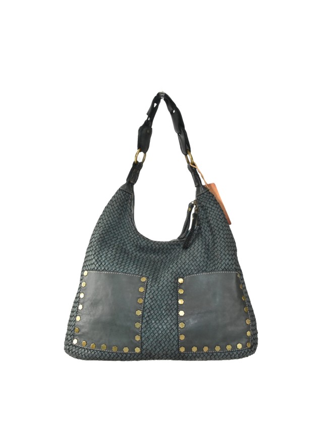 Borsa  da spalla in pelle effetto...